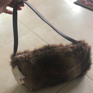 Fur purse